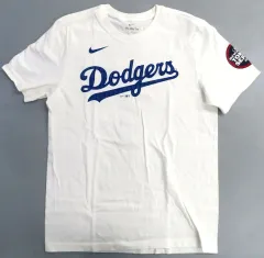 【中古】Tシャツ 佐々木朗希#11(ロサンゼルス・ドジャース) ナイキ ネーム＆ナンバー 背番号 Tシャツ ホワイト Mサイズ 「MLB Tokyo Series presented by Guggenheim」