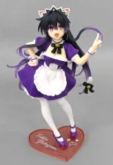 【中古】フィギュア 夜刀神十香 「デート・ア・ライブV」 Coreful フィギュア 夜刀神十香～猫耳メイドver.～ タイクレ版
