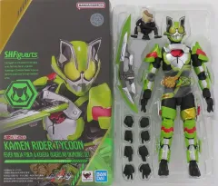 【中古】フィギュア S.H.Figuarts 仮面ライダータイクーン フィーバーニンジャフォーム＆ケケラ（カエルの置物）セット 「仮面ライダーギーツ」 魂ウェブ商店限定のサムネイル