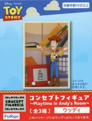 【中古】フィギュア ウッディ 「トイ・ストーリー」 コンセプトフィギュア ～Playtime in Andy’s Room～