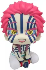 【中古】フィギュア るかっぷ 猗窩座 限定座布団付き 「鬼滅の刃」 プレミアムバンダイ＆オンラインショップ限定