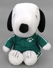 【中古】ぬいぐるみ スヌーピー(グリーン) ぬいぐるみ カラフルジャージ(EX) 「PEANUTS(SNOOPY)」
