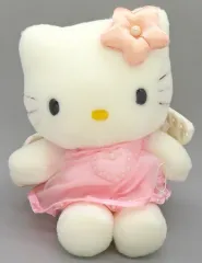 【中古】ぬいぐるみ キティ(天使/ハートドレス) NTTぬいぐるみ電報 「ハローキティ」