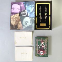 [Used] Silverware, Rings, and Accessories Tanjirō Kamado Iconic Ear Object Earrings ~コンプリート Set ~鬼滅の刃×Produced by MAYLA