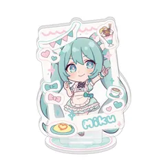 【新品/公式】初音ミク 秋葉原フェスティバル2025_ミニキャラアクリルジオラマ コンセプトカフェver. / 初音ミク 公式グッズ colleize
