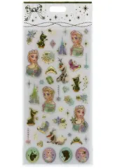 【中古】シール・ステッカー エルサ＆オラフ ステッカー 「アナと雪の女王」 ディズニーストア限定