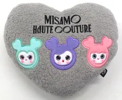 【中古】クッション・本体 MISAMO クッション(グレー) 「MISAMO JAPAN DOME TOUR 2024 “HAUTE COUTURE”」 東京会場アップグレードチケット特典
