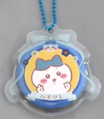【中古】バッジ・ピンズ ハチワレ 缶バッジ＆カバーセット 「ちいかわ なんか小さくてかわいいやつ 100円ショップ 雑貨シリーズ第8弾」