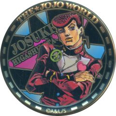 [중고] 배지 핀즈 동방 센스케 [조조의 기묘한 모험 THEJOJO WORLD 아라키 히로히코 신작 일러스트 24 금도금 캔 배지]