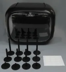 【中古】ケース LEDライト付きフィギュアコレクションBOX(ブラック)