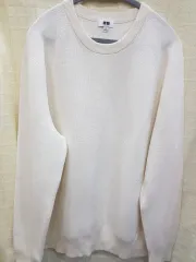 ユニクロ アイボリー ニット XL