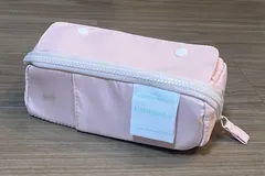 【訳あり】 ペンケース ピンク 多機能 大容量 両開き 筆記用具 筆箱 収納ケース ポーチ 一部不良