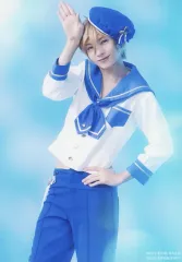 【中古】生写真(男性) 宮崎湧(真白友也)/膝上・キャラクターショット/「あんさんぶるスターズ! THE STAGE -Blessing Moment-」劇場・通販グッズ購入特典ブロマイド