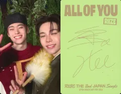 【中古】コレクションカード(男性) RIIZE/ショウタロウ(SHOTARO)・ソヒ(SOHEE)/裏面印刷サイン入り/CD「All of You」【通常盤】(UPCH-89629)封入ユニットフォトカード