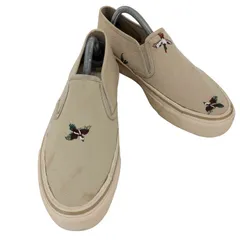 ポロラルフローレン POLO RALPH LAUREN ダック刺繍 キャンバス スリッポン メンズ  81/2 D