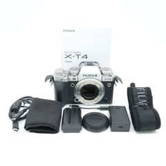 FUJIFILM X-T4 シルバー ボディ - メルカリ