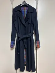 JW Anderson x UNIQLO ネイビー トレンチコート L リバーシブル