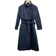 LANVIN en Bleu(ランバンオンブルー) コート サイズ38 M レディース美品  - ダークネイビー 長袖/中綿/秋/冬