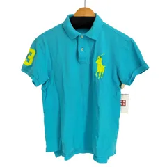 ポロバイラルフローレン Polo by RALPH LAUREN 90S CUSTOM FIT ビックポニー刺繍 ナンバー3 S/S ポロシャツ メンズ import：S 
