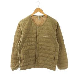 mont-bell × Beams M ベージュ ダウンジャケット - メルカリ