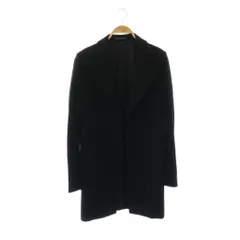 ヨウジヤマモト YOHJI YAMAMOTO チェスターコート アウター メルトン ウール 2 ブラック /CX ■GY35のサムネイル