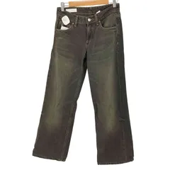 ザラ ZARA TRF ローライズワイドレッグジーンズ レディース EUR：34 