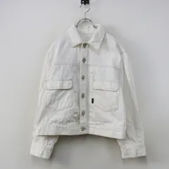2024SS ロイスクレヨン Lois CRAYON フラワー刺繍トラッカージャケット M＼ホワイト デニム ブルゾン Gジャン【2400014901191】のサムネイル