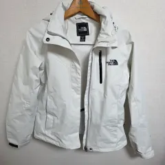 A級/GORE-TEX THE NORTH FACE レインウィンドブレーカー 白 ジャケット