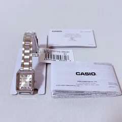 【新品】 CASIO カシオ LTP-V007SG-9B レディース シルバーゴールド