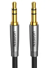UGREEN オーディオケーブル 3.5mm オスオス aux ケーブル ステレオミニプラグ 3極/TRS オーディオケーブル 高耐久性 24K金金メッキプラグ ヘッドホン/スピーカー/車/PC/MP3/スマホなどに対応