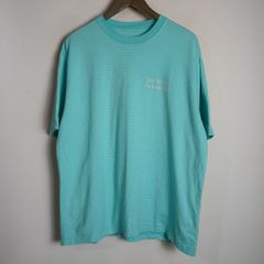 ennoy ミントブルーボーダー Tシャツ XXL - メルカリ