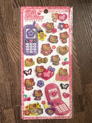 平成はっぴーフォン　シール　ハローキティ