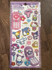 平成はっぴーフォン　シール　サンリオキャラクターズ