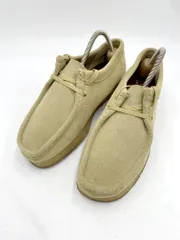clarks クラークス WALLABEE BOOT スウェード カジュアル ワラビー ブーツ size23.5/ベージュ ■■ レディース