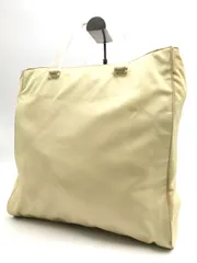 PRADA　プラダ　トートバッグ　ハンドバッグ　三角ロゴ　テスートナイロン　プラスチックハンドル　ベージュ　5102のサムネイル