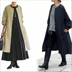 トレンチコート レディース 春コートレディース バルーン袖 フレアーコート 軽い ワンピース バルーンコート レディース アウター 薄手 体型カバー ゆったり おしゃれ 着痩せ 通勤 カジュアル フォーマル きれいめ 20代 30代 40代 50代 2way