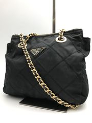 現行型・極上美品✨】プラダ キルティング チェーンショルダー 肩掛け