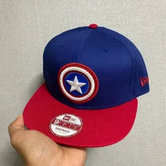 ニューエラ キャプテンアメリカ 9FIFTY スナップバック M/L