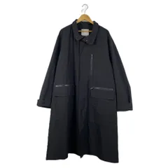 STUDIO　NICHOLSON　ZARA　スタジオ　ニコルソン　ザラ　6518/501/800　別注モデル　ナイロン　フーデットロングコート　Lサイズ　ブラックのサムネイル
