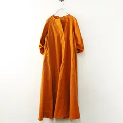 エンフォルド ENFOLD SYタイプライターフレアマキシDRESS 36｜ブラウン系 トップス ドレス ワンピース【2400014786545】のサムネイル