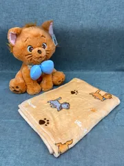 Disney THE ARISTOCATS マリーぬいぐるみ (ブランケット付)