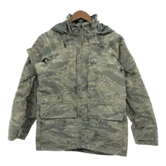 00年代 米軍実物 U.S.AIRFORCE APECS GORETEXパーカー ミリタリー ABUカモ (メンズ X-SMALL X-SHORT) 中古 古着 Q5207