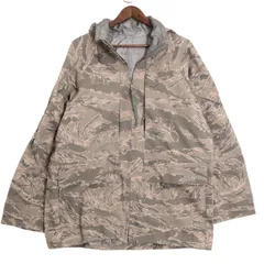 00年代 米軍実物 U.S.AIRFORCE APECS GORETEXパーカー ABUカモ (メンズ MEDIUM REGULAR) 中古 古着 A0033