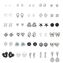 【新品】 Umiwe ピアス セット 30ペア サージカルステンレス レディース 人気 金属アレルギー対応 おしゃれ 可愛い 韓国 ピアス 女性 アクセサリー 誕生日 結婚式 記念 クリスマス バレンタインデー プレゼント 1