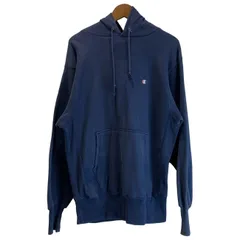【中古】　Champion REVERSE WEAVE　パーカー　90s vintage　90年代　OLD　プルオーバー　裏起毛　無地　アメカジ　古着　/1591