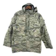 00年代 米軍実物 U.S.AIRFORCE APECS GORETEX パーカージャケット ミリタリー ABUカモ (メンズ SMALL REGULAR) 中古 古着 S7611