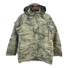 00年代 米軍実物 U.S.AIRFORCE APECS GORETEX パーカージャケット ミリタリー ABUカモ (メンズ MEDIUM REGULAR) 中古 古着 S7623