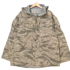 00年代 米軍実物 U.S.AIRFORCE APECS GORETEX パーカージャケット ミリタリー ABUカモ (メンズ MEDIUM REGULAR) 中古 古着 A3826