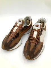New Balance ニューバランス WS327SL ビッグNロゴ スニーカー size23.5/茶 ■■レディース