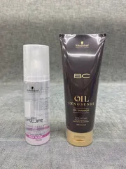 シュワルツコフ BCオイル イノセンスオイルシャンプー200ml×1 + BCクア ディープ スリーク 洗い流さないヘアトリートメント150ml×1 セット